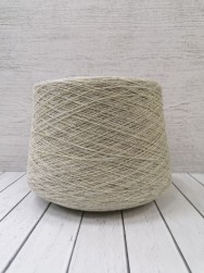 Supersoft (Zegna Baruffa) 203621 св.серый меланж, пряжа бобинная итальянская 1г