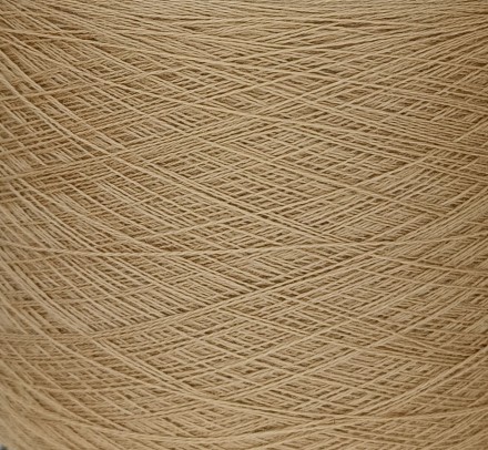 CashWool (Zegna Baruffa) цв.бежевый, пряжа бобинная итальянская 1г