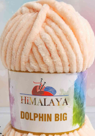 Dolphin Big (Himalaya) 76722 св.персик, пряжа 200г