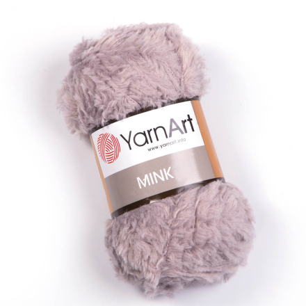 Mink (Yarnart) 337 св.бежевый, пряжа 50г