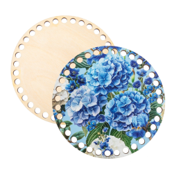 ДВ-02 07 Гортензия, набор донышек для вязания 15х0,4 см2шт