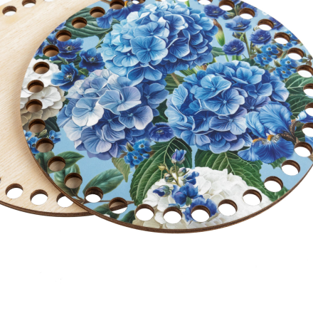 ДВ-02 07 Гортензия, набор донышек для вязания 15х0,4 см2шт