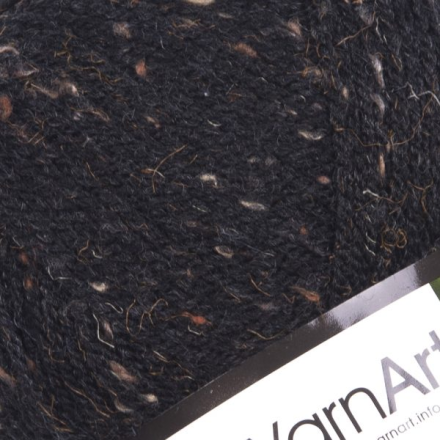 Tweed (Yarnart) 228 черный, пряжа 100г
