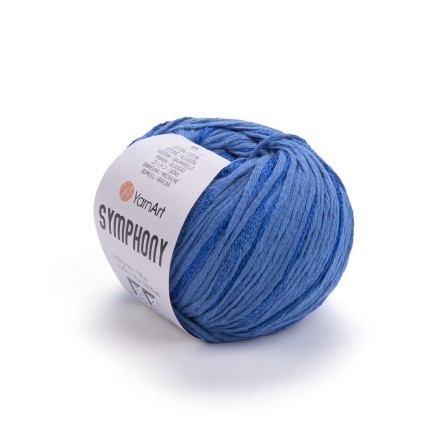 Symphony (Yarnart) 2124 василёк, пряжа 50г