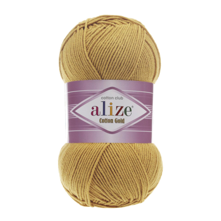Cotton Gold (Alize) 736 горчица, пряжа 100г