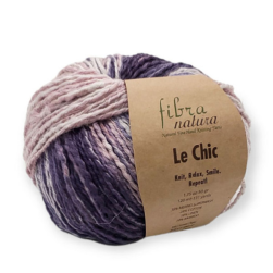 Le Chic (Fibra Natura) 15-209 розовый-фиолетовый, пряжа 50г