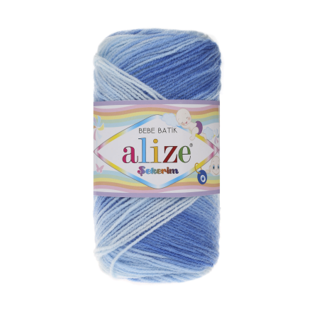 Sekerim bebe batik (Alize) 3481, пряжа 100г