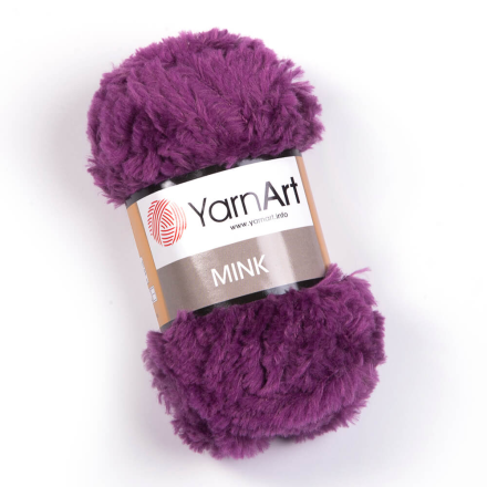 Mink (Yarnart) 338 цикламен, пряжа 50г