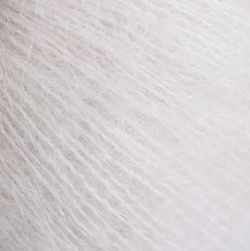 Super Kid Mohair (Gazzal) 64436 слоновая кость, пряжа 25г