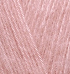 Angora Gold (Alize) 144 темная пудра, пряжа 100г