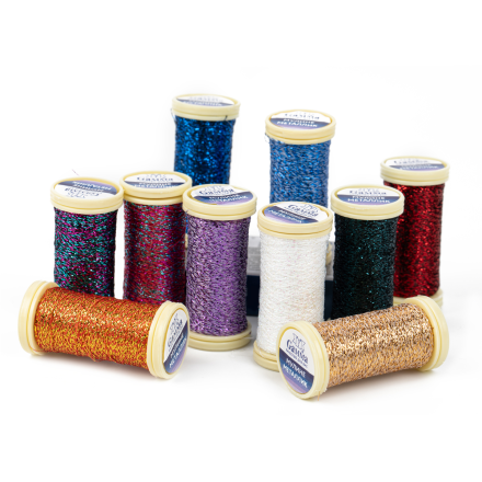M-105 под св.золото &quot;Brill&quot; (аналог Kreinik) мулине металлик 50 м