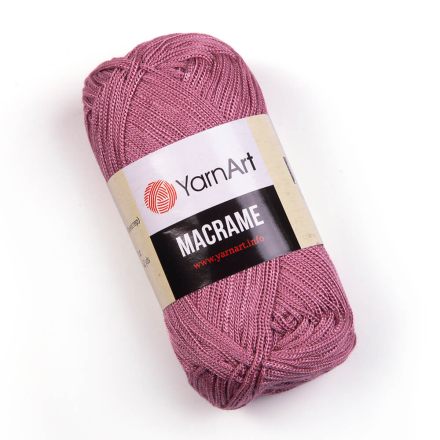 Macrame (Yarnart) 141 пыльная роза, пряжа 90г