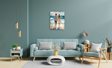 PNB/PL-343 &quot;В брызгах волн&quot; картина по номерам 40х50 см