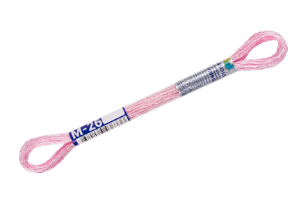 М-26 нежно-розовый металлик Gamma, 8м