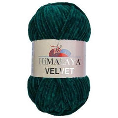Velvet (Himalaya) 90048 морская волна, пряжа 100г