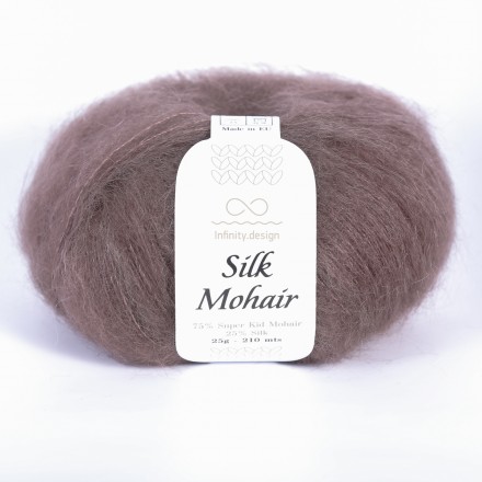Silk Mohair (Infinity) 3082 табачный, пряжа 25г
