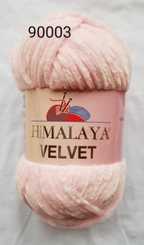 Velvet (Himalaya) 90003 нежно розовый, пряжа 100г
