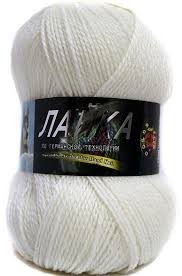 Лайка (Color city) 2001 белый, пряжа 100г