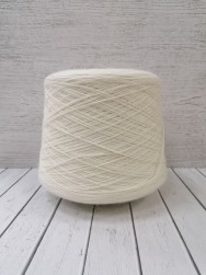 Angora 50 (Zegna Baruffa) молочный, пряжа бобинная итальянская 1г