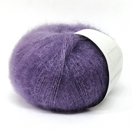 Silk Mohair Lux (Lana Gatto) 8391 темная сирень, пряжа 25г