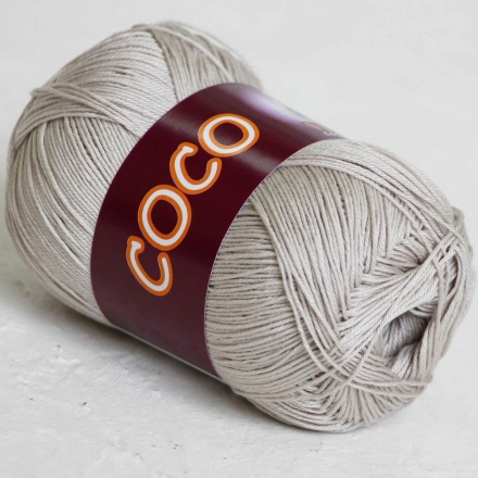 Coco (Vita) 3887 светло-серый, пряжа 50г