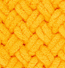 Puffy (Alize) 14 ярко жёлтый, пряжа 100г