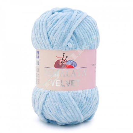 Velvet (Himalaya) 90006 св.голубой, пряжа 100г