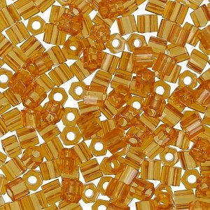 TOHO HEXAGON 0002CF янтарный/матовый, бисер 5 г (Япония)