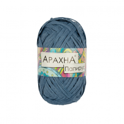 Papyrus (Arachna) 09 синий, пряжа 40г