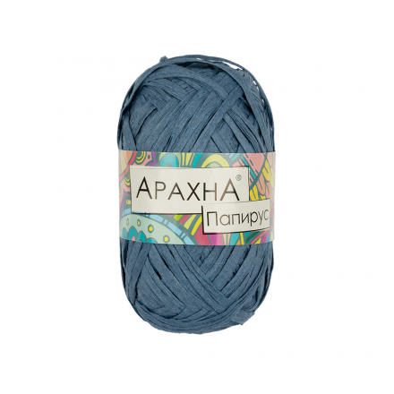 Papyrus (Arachna) 09 синий, пряжа 40г