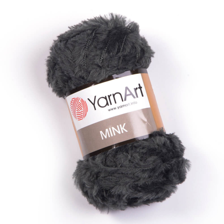 Mink (Yarnart) 343 серо-зеленый, пряжа 50г