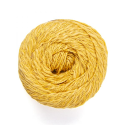 Linen Soft (Yarnart) 7306 жёлтый, пряжа 100г