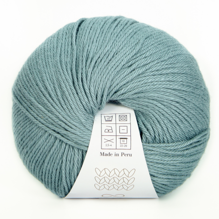 Cotton Alpaca (Infinity) 7252 морская волна, пряжа 50г