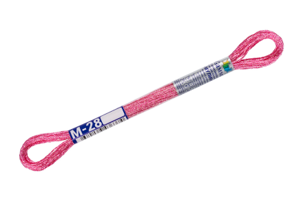 М-28 темно-розовый металлик Gamma, 8м