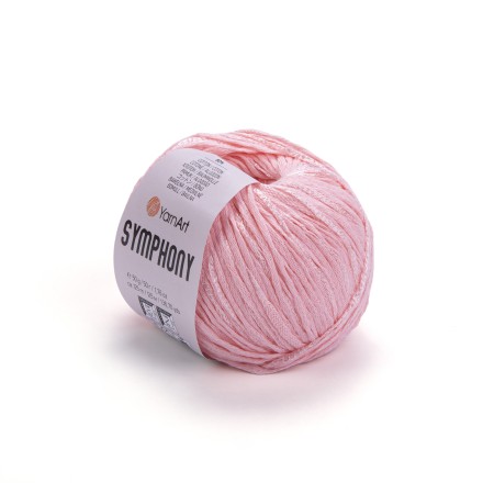 Symphony (Yarnart) 2118 св.розовый, пряжа 50г