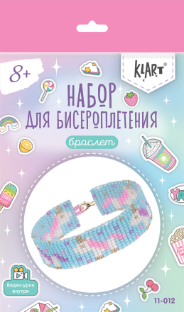 11-012 &quot;Браслет. Единороги&quot; набор для бисероплетения