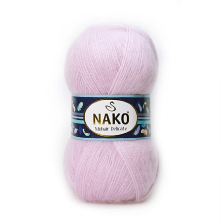 Mohair Delicate (Nako) 5090-6116 св.сиреневый, пряжа 100г