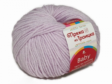 Кроха (ТКФ) 29 розовая сирень, пряжа 50г