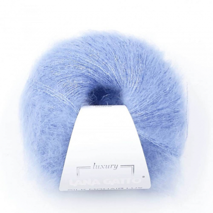 Silk Mohair Lux (Lana Gatto) 8480 незабудка, пряжа 25г