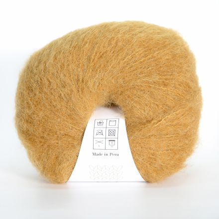 Alpaca Silk (Infinity) 2035 светлая охра, пряжа 25г
