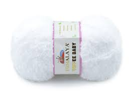 Toffee Baby (Himalaya) 78101 белый, пряжа 50г
