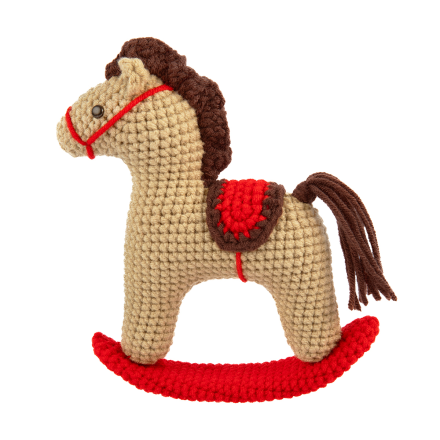 AMG-0154 &quot;Лошадка-качалка&quot; набор для вязания