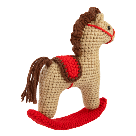 AMG-0154 &quot;Лошадка-качалка&quot; набор для вязания