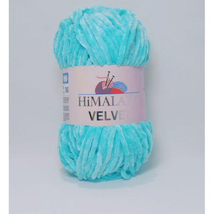 Velvet (Himalaya) 90035 св.бирюза, пряжа 100г