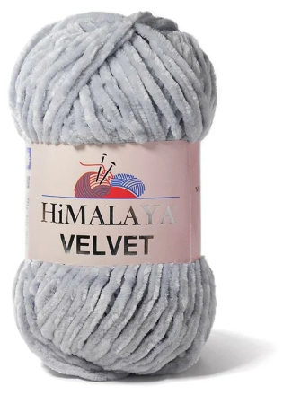 Velvet (Himalaya) 90025 св.серый, пряжа 100г