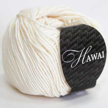 Hawai (Seam) 203 экрю, пряжа 50г