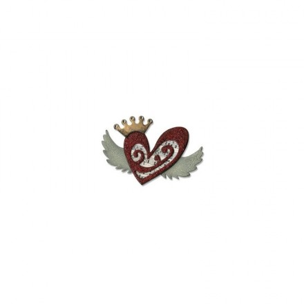 656638 Нож для вырубки Heart Wings (Sizzix)