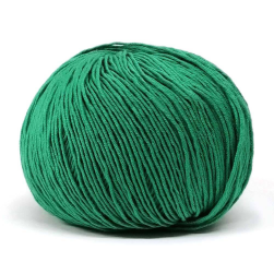 Baby Cotton (Weltus) 111 изумруд, пряжа 50г