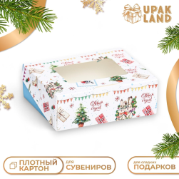 9912341 &quot;Открытка&quot; коробка подарочная 10х8х3,5 см