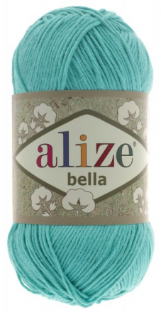 Bella (Alize) 477 бирюзовый, пряжа 100г